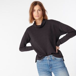 J. Crew Vintage Cotton Terry Turtleneck